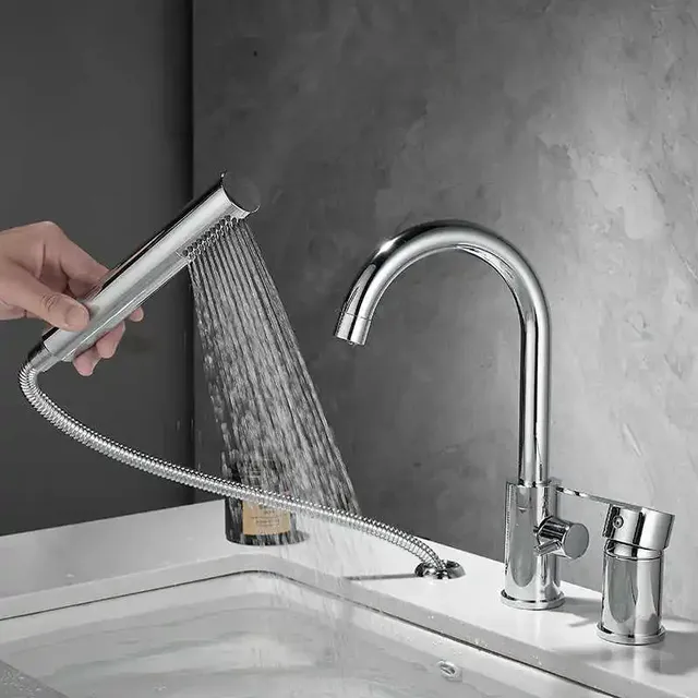 Robinet de baignoire-douche de salle de bains – vue 2