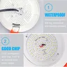 LED Downlight IP65 étanche 9W 12W 15W 7W pour salle de… – vue 5
