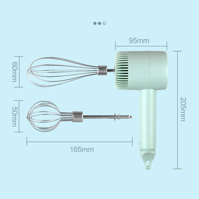 Mélangeur électrique sans fil à main USB – vue 4