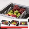 Égouttoir d'évier de cuisine en acier inoxydable – vue 2