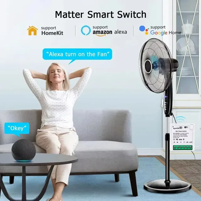 Commutateur intelligent WIFI Matter 16A – vue 5