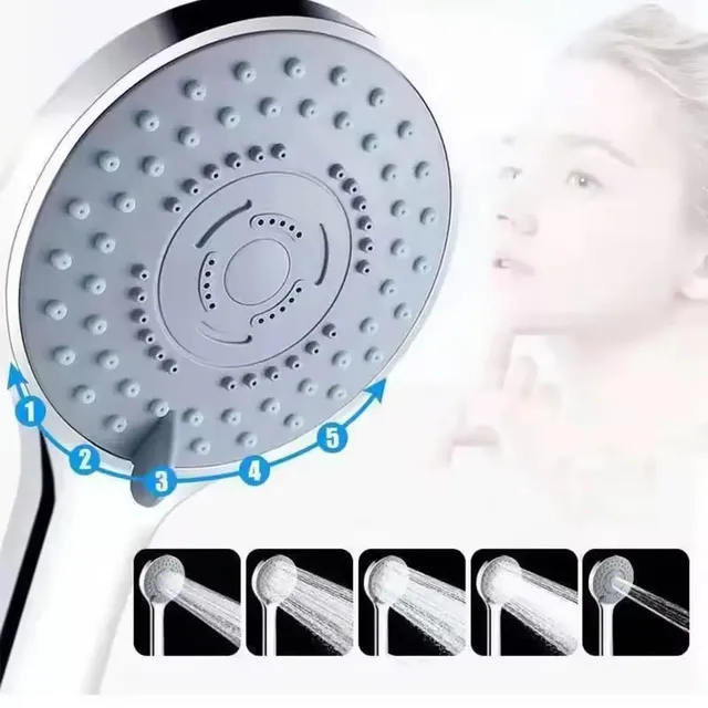 Ensemble de pomme de douche à 5 Modes – vue 2
