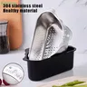 💕 Panier d'égouttage triangulaire d'évier de cuisine… – vue 2