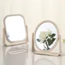 Miroir en plastique de bureau rond personnalisé – vue 1