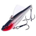Pesca – leurre rigide coulant avec nageoire, appât artificiel wobbler idéal pour la pêche au bar, modèle crayon, 6.5CM-17.2G-6 # VIB