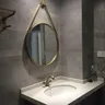 Miroir de bain nordique hôtel salle de bain couloir… – vue 2