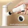 Mitigeur lavabo monocommande laiton brossé blanc mat… – vue 4