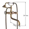 Robinets de baignoire en laiton Antique – vue 5