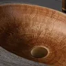 JIENI Art céramique salle de bain évier ensemble ovale… – vue 5