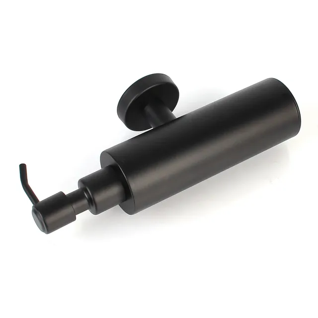 Distributeur savon mural noir mat acier inoxydable 304… – vue 3