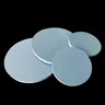 Panneau rond en PVC gris – vue 2