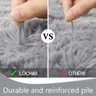 Tapis ovale pour salon tapis de canapé en fourrure tapis… – vue 2