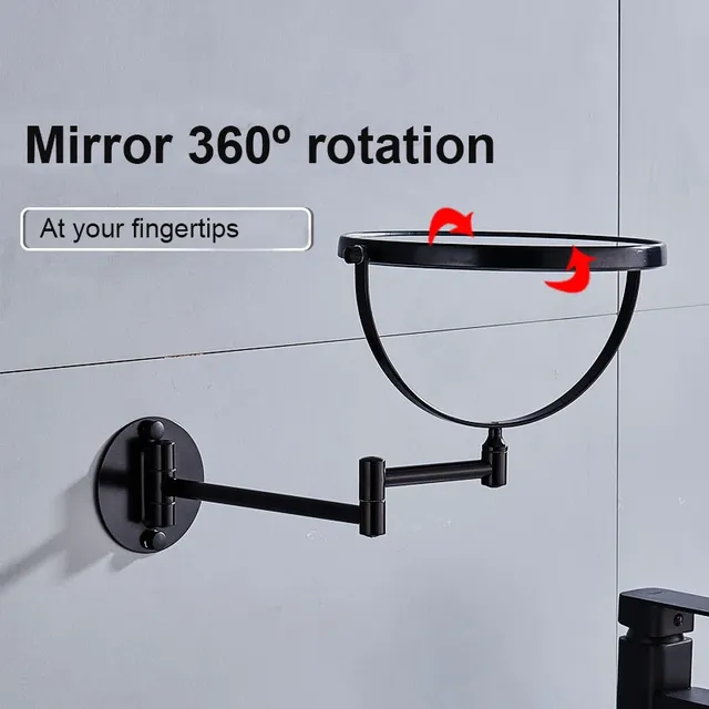 Miroir mural double face grossissant huit pouces pliable… – vue 5