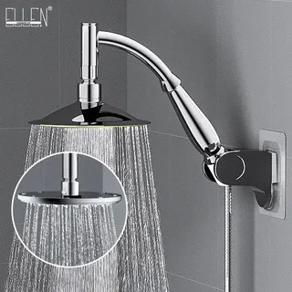Salle de bain 6 ”8 pouces pomme de douche ABS Chrome pomme de douche…