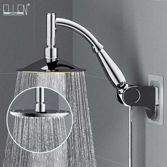 Salle de bain 6 ”8 pouces pomme de douche ABS Chrome…