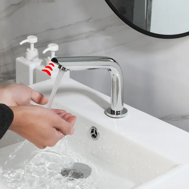 JIENI-Lavabo inductif chromé intelligent – vue 2