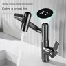 Robinet de lavabo de salle de bains à affichage… – vue 2