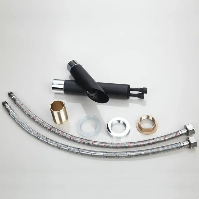 OUBONI mitigeur de lavabo en acier inoxydable – vue 6