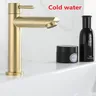 SUS304 robinet froid unique robinet de lavabo en or… – vue 5