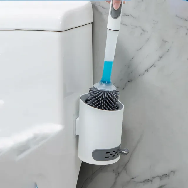 Ensemble de porte-brosses pour cuvette de toilettes… – vue 3