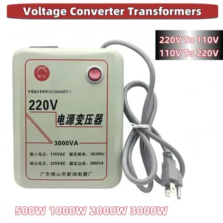 Transformateur de convertisseur de tension 500W 1000W 2000W 3000W 110V…