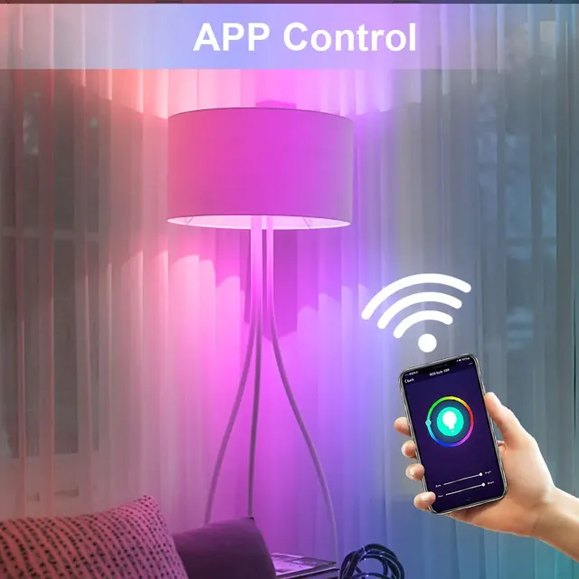 Tuya WiFi Smart Blub E27 E14 GU10 ampoules de couleur… – vue 4