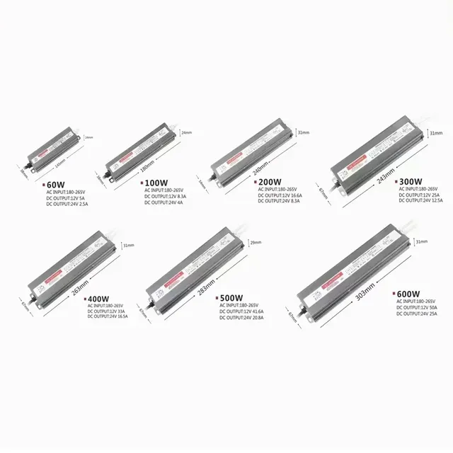 Transformateur toroïdal de pilote de LED étanche IP67 – vue 6
