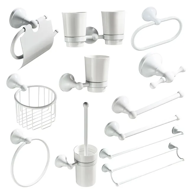 Accessoires HOHardware en laiton blanc