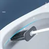 Brosse de nettoyage de brosse de toilette en Silicone – vue 3