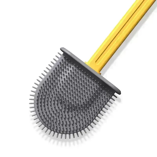 Brosse Toilette Murale Silicone Souple Manche Long… – vue 5