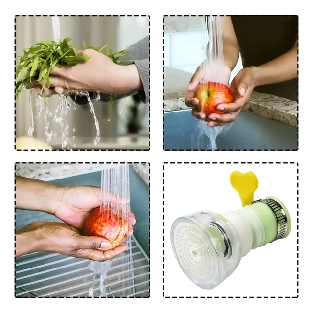 Filtre à eau pour robinet de cuisine 360 ° Robinet de… – vue 5