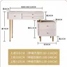 Lumière LED miroir coiffeuse chambre moderne luxe blanc… – vue 5