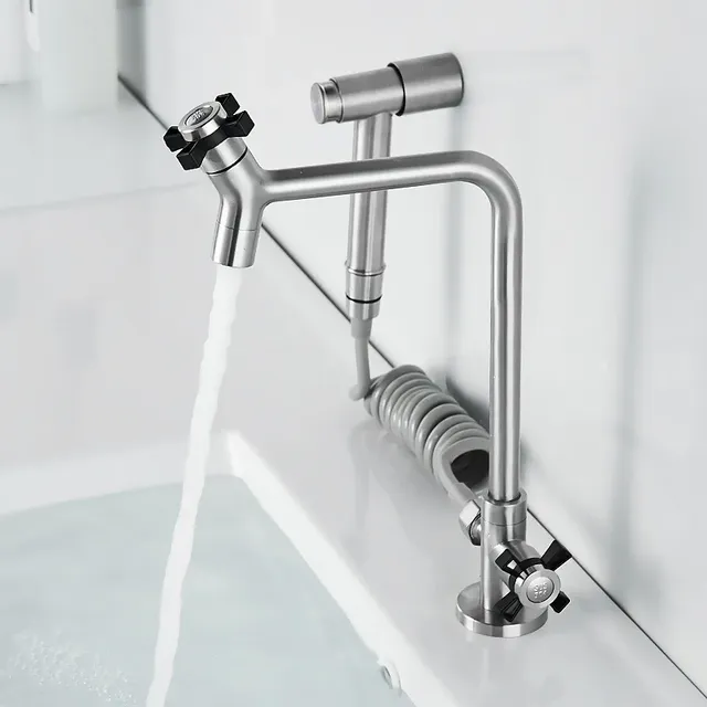 Robinets d'évier de lavabo en acier inoxydable 304 – vue 3
