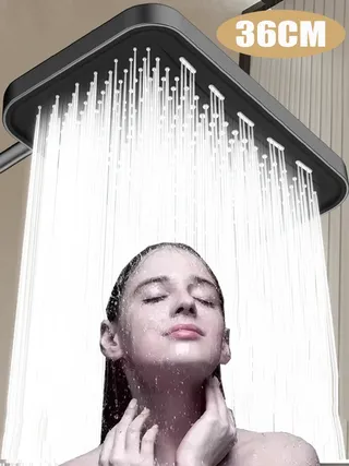 Pommeau de douche à grande panneau