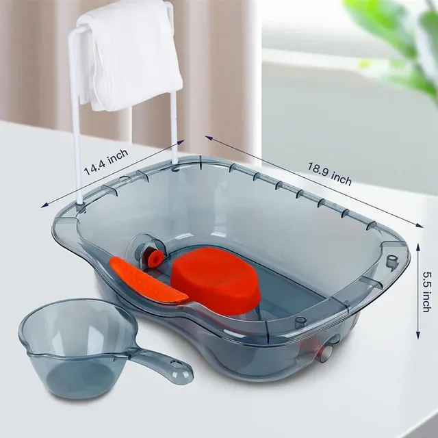 Bassin shampooing portatif ergonomique pliable appui… – vue 5