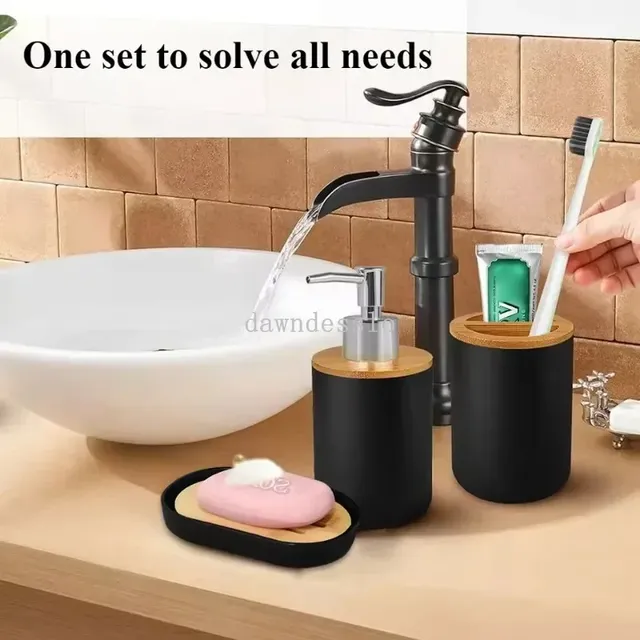Ensemble d'accessoires de salle de bain – vue 2