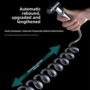 Tuyau De Douche à ressort, beau et pratique, tuyau d’arrosage Extensible, Flexible, Bidet, plomberie pour pommes De Douche, bain Tuyau De Douche à ressort, beau et pratique, tuyau d’arrosage Extensible, Flexible, Bidet, plomberie pour pommes De Douche, bain