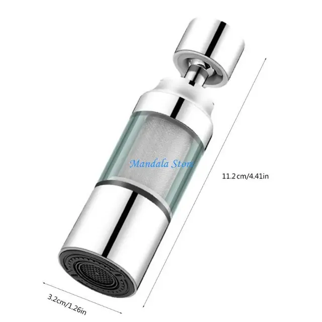 Aérateur filtrant robinet cuisine inox chromé… – vue 6