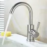 Robinet de lavabo de salle de bains en acier inoxydable… – vue 4