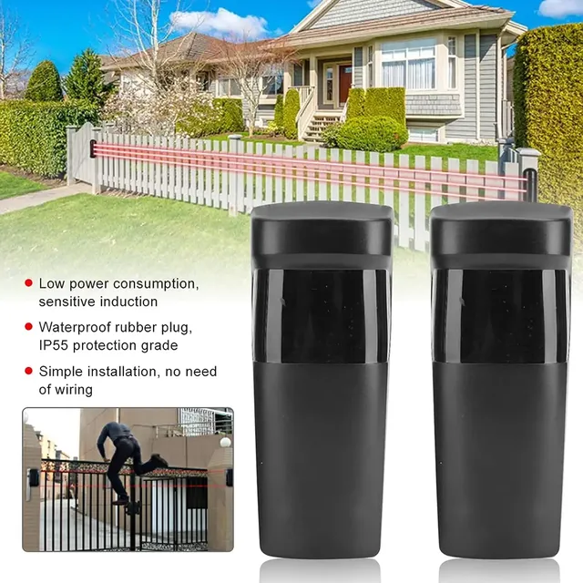 Barrière infrarouge photocellule détecteur faisceau… – vue 6