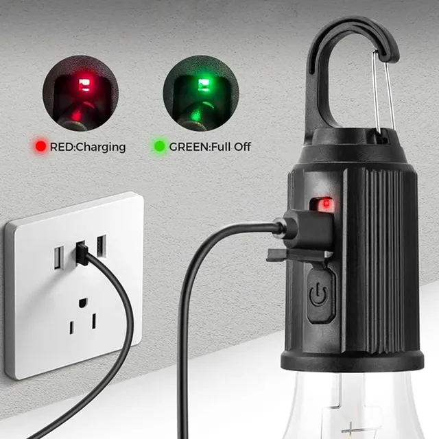 Ampoule USB dimmable avec crochet rechargeable LED USB… – vue 6