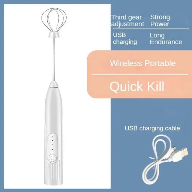 Mousseur à lait électrique aste par USB – vue 5