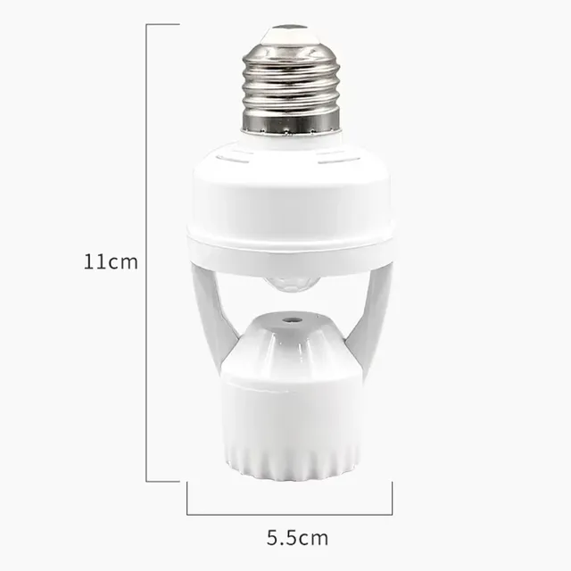 Support d'ampoule avec capteur de mouvement intelligent… – vue 2