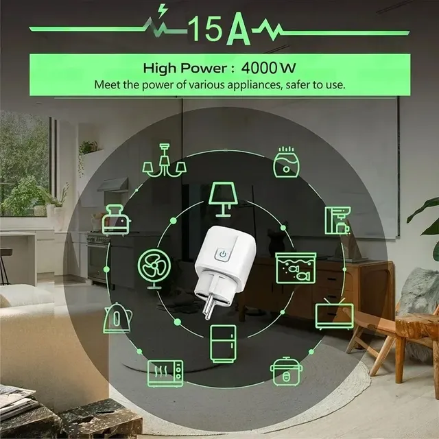 Maison intelligente télécommande sans fil prise… – vue 3
