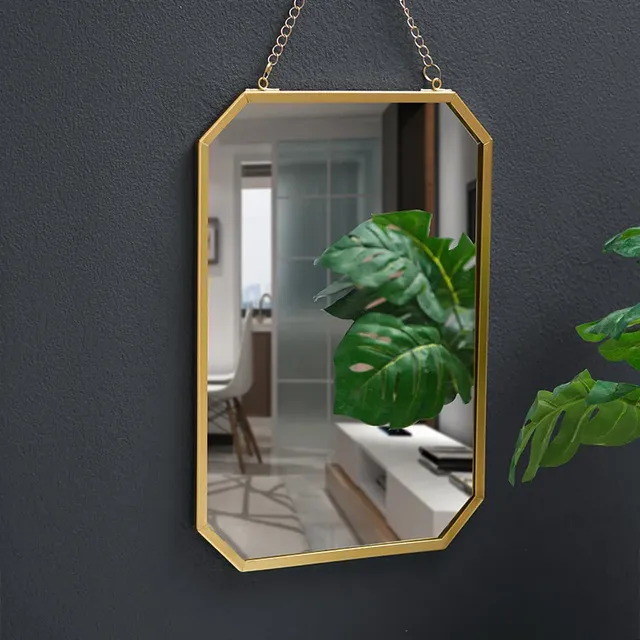 Miroir mural rectangulaire en fer de Style nordique – vue 4