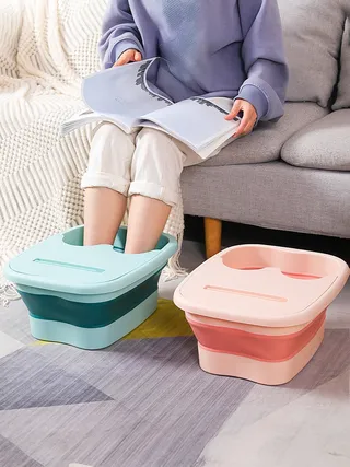 Bain de pieds pliable