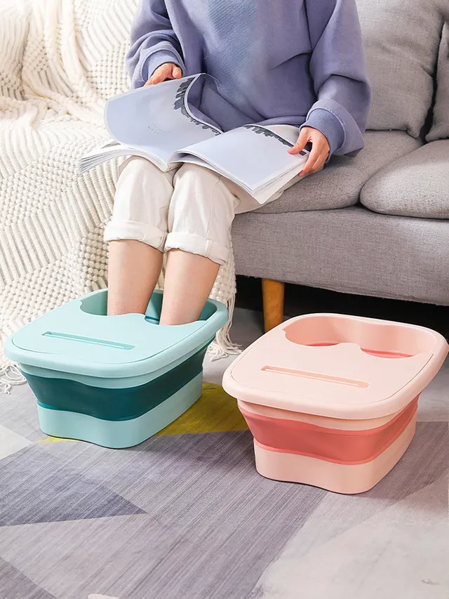 Bain de pieds pliable
