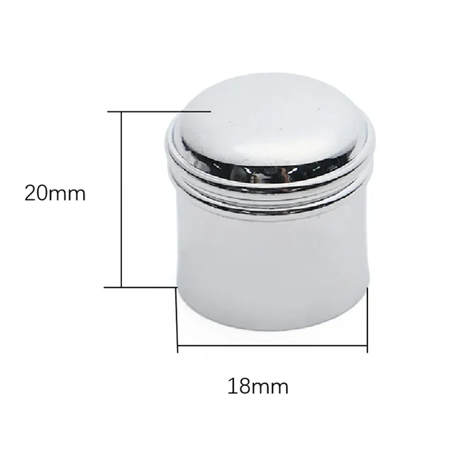 Capuchon robinet douche cuivre chromé miroir poli… – vue 5