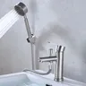 Robinet de lavabo de salle de bains en acier inoxydable – vue 3
