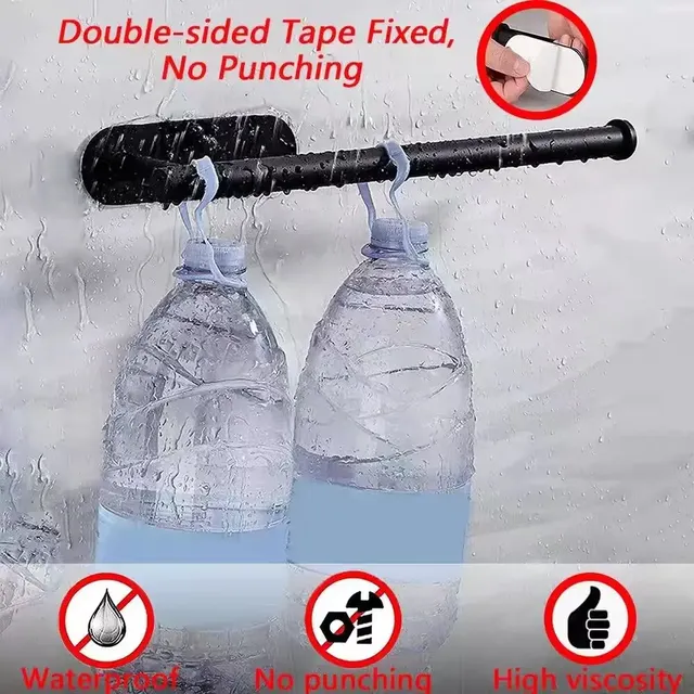 Porte-rouleau de papier toilette adhésif – vue 6